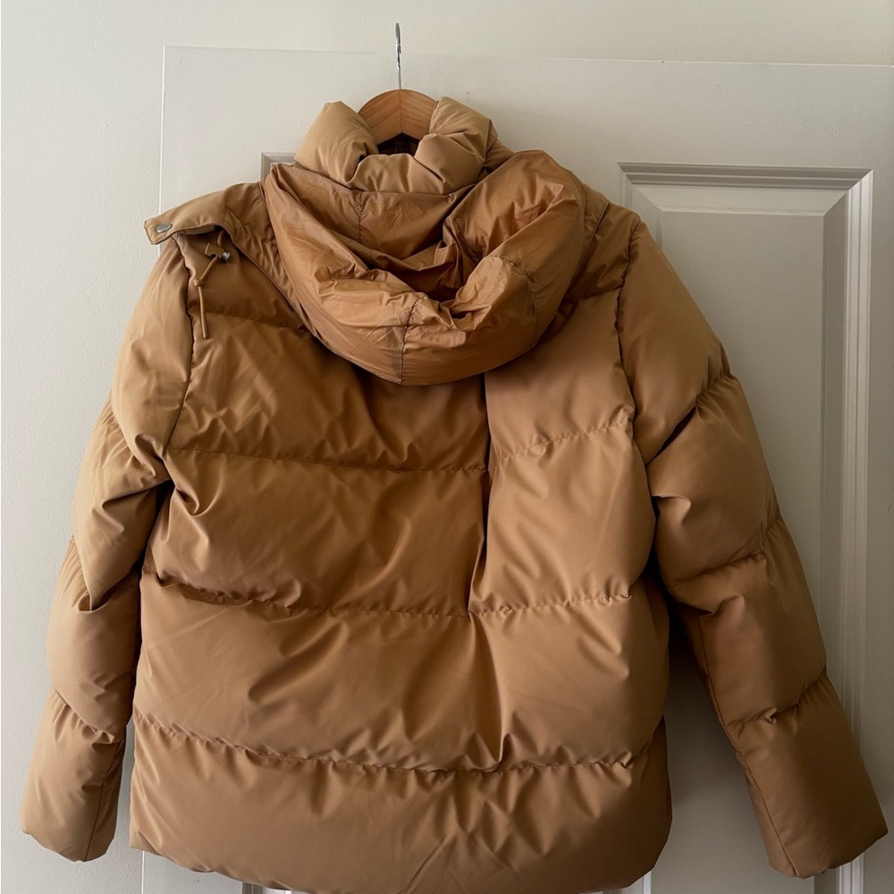 Polo Ralph Lauren - Women’s - Mid-Weight Down Puffer Jacket - Camel - Medium - Picture 3 of 16